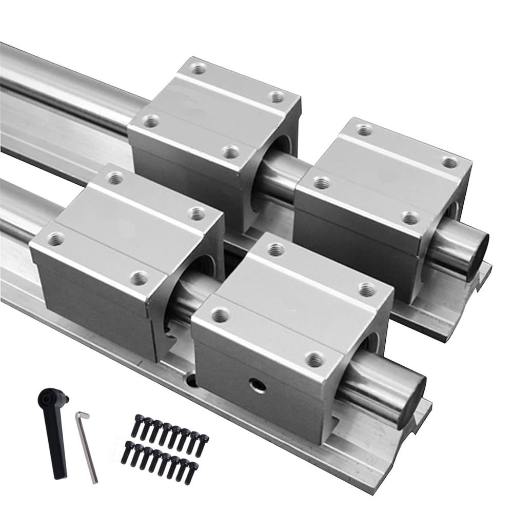 linear guide rail for precision machine movement