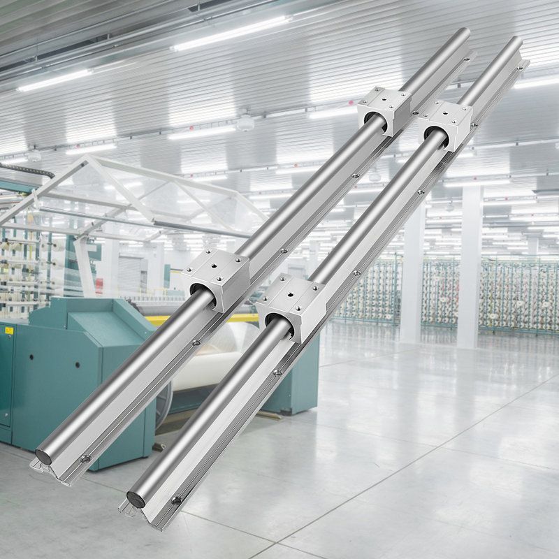 linear guide rail for precision machine movement