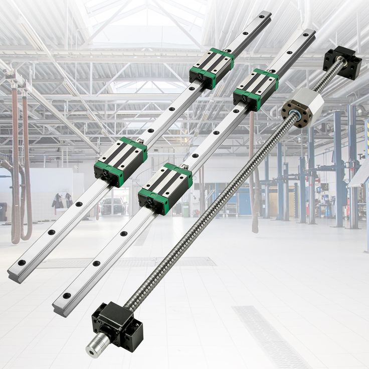 linear guide rail for precision machine movement
